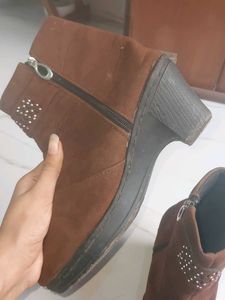 Brown Ankle Boots