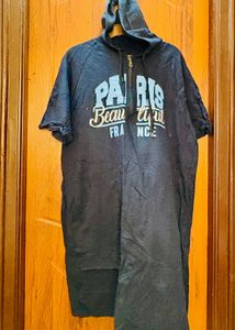 Bon Nuit Dress With Hoodie