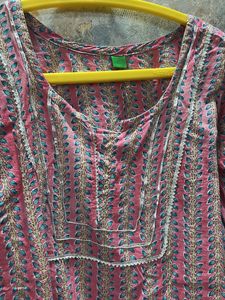 Pink Kurti Xxl Size