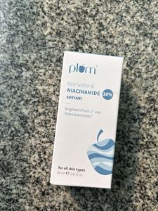 Plum Rice Water &amp; Niacinamide Serum