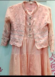 Beautiful Frock With Koti