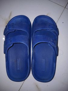 Blue Altheory Slide Sandals