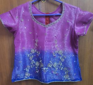 Lehanga Choli with Net Dupatta