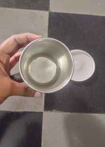 Steel Cup With Lid