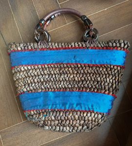 boho Woven Tote Bag
