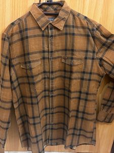 Checked Brown Shirt