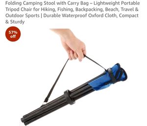 Portable Folding Tripod Stool