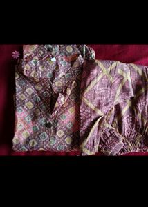 Printed Kurti Pant