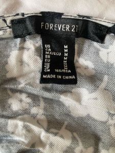 Forever 21 Floral Crop Top