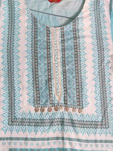 Its a &#34;W&#34; brand Kurta . Brand Size 10,  Measurements Are Given In Images. Will Fit To Size S