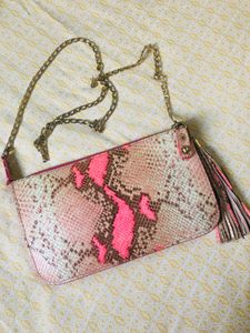 Snakeskin Clutch