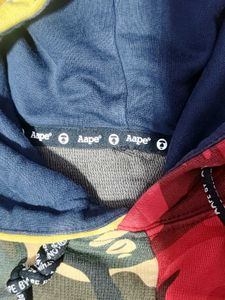 bape Aape By *A Bathing Ape® Camouflage Print Hood