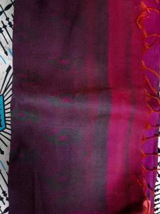 Purple Handloom Saree