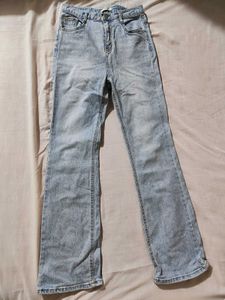 Light Wash Flare Jeans