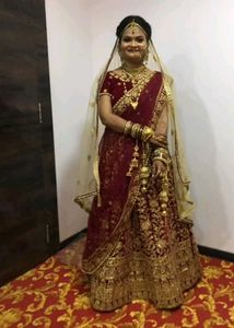 Elegant Lehenga Choli maroon