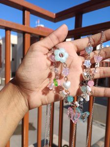 Pastel Butterfly Necklace