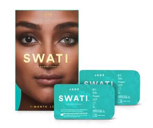 Swati Verma Green Contact Lense   (Jade)-1.50