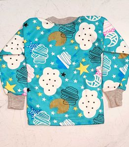 Cute Cloud Pajama Set, Baby Suit