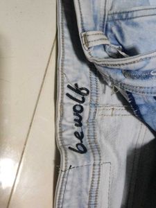 Distressed Denim Jeans