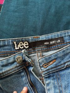 Lee Denim Mini Skirt