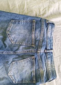 Distressed Denim Jeans