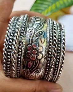 Vintage Silver Bangle Set