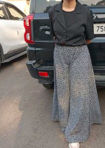 Wide Leg Printed Palazzo Pants