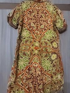 Multicolour Collar Kurti With Pockets