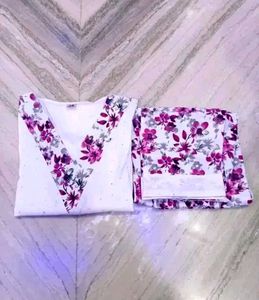 Cotton Vibes Kurti Set