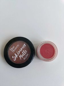 Perfect blusher and highlighter combo
