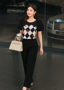 Funky Checkered Top