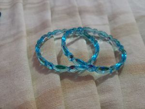 Blue Bangle Set