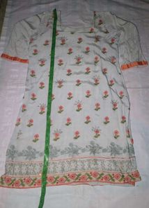 Floral Print suite silk