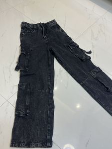 Grey Demin Pant