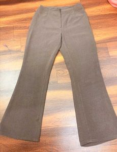 Flared Brown Pants