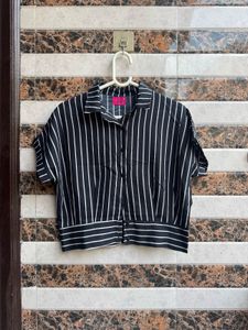 Striped crop Top