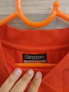 KAPPA Tomato Red Sporty Crop Top