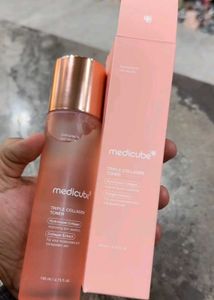 Medicube Face Toner and collagen night w