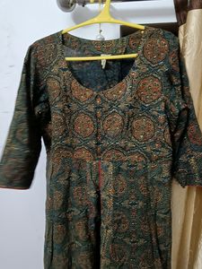 Jugalbandi Branded Ajrakh Kurti