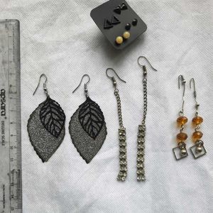 7 Earrings Set