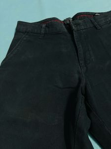 Black Casual Trouser ,Size: 30 Inch