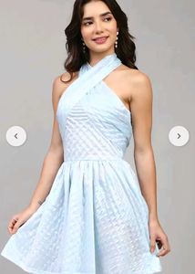 Blue Party Dress