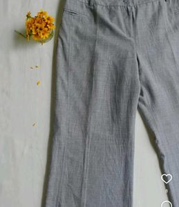 Gray Wide Leg Pants