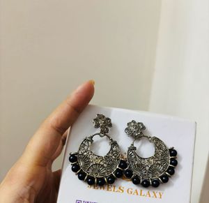 Premium Quality, Black Jhumka