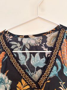 Floral Print Midi Dress