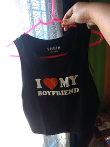 I ❤️ My Boyfriend Tee from shein