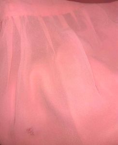 Light Pink Frock With An Overcoat