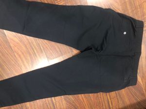under armour navy blue track pant