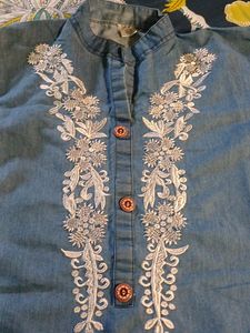 Denim Kurti