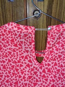 Here&amp;Now Printed Designer Top